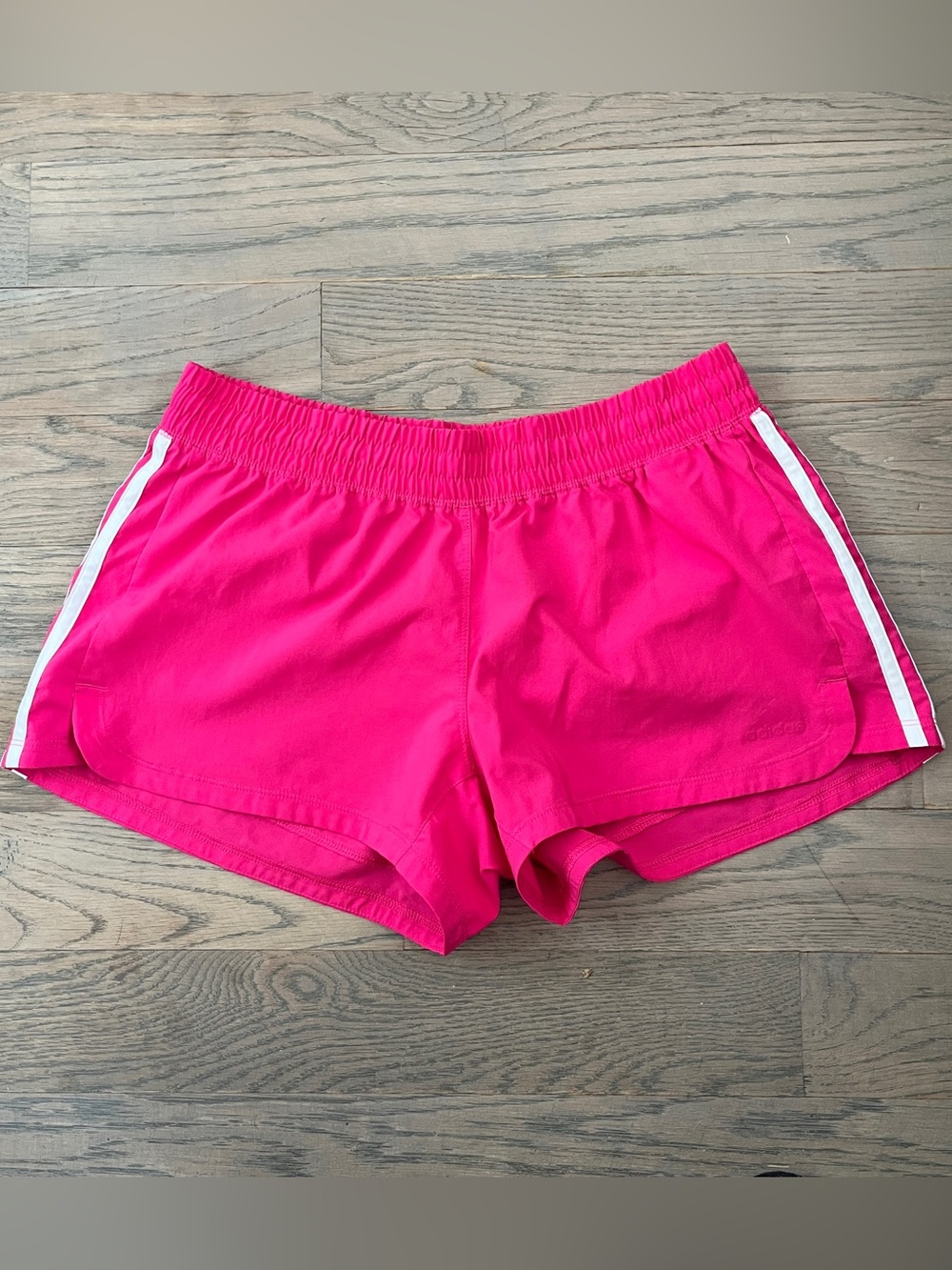 Hot pink Adidas aeroready shorts